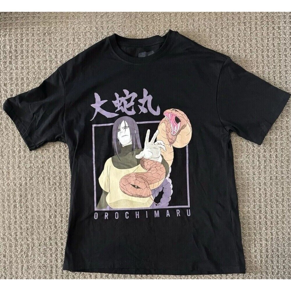 Naruto Shippuden T-shirt | Orochimaru | Size Small | Excellent Used Condition